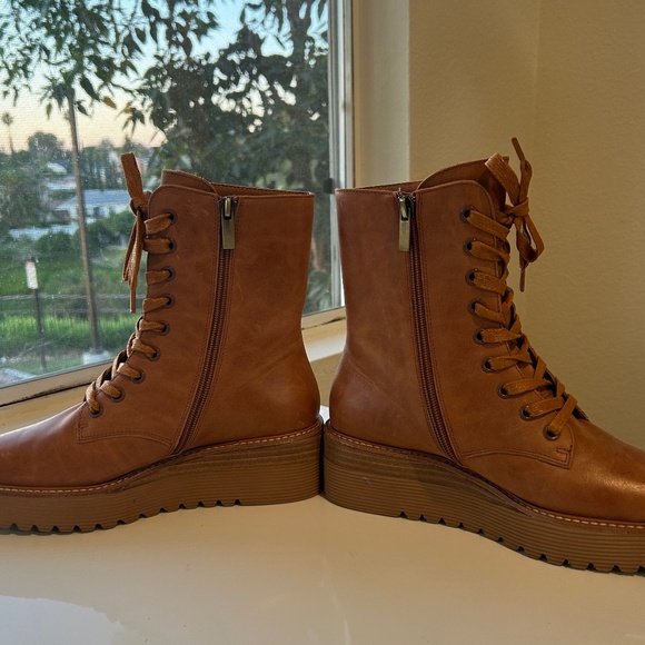 SILENT D x ANTHROPOLOGIE Udana Combat Military Boot NWOT - size 6.5/7 - Picture 8 of 9